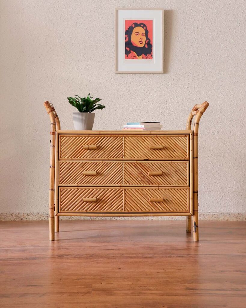 Construcción y reformas:Mueble de bambú reciclable, diseño moderno y sostenible para el hogar