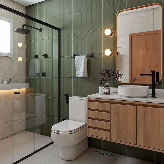 precios vivienda baño moderno con ducha y azulejos elegantes